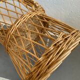 Vintage wicker child chair