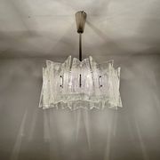 Chandelier en verre de glace autrichien