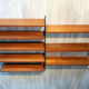 Modular double shelf String by Nisse Strinning, Sweden, circa 1960