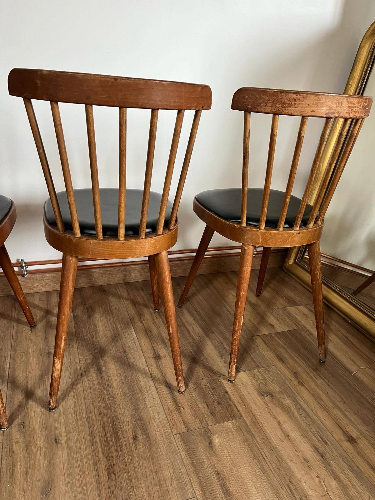 Set of 4 BAUMANN model 740 chairs