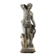 Ancient garden sculpture in terracotta Apollo Italy 20th Century