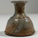 Rare miniature vase in glazed stoneware, Gustave Tiffoche – Guérande circa 1960
