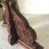 Former wooden bookends