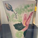 Vintage ceramic vase from Vallauris signed