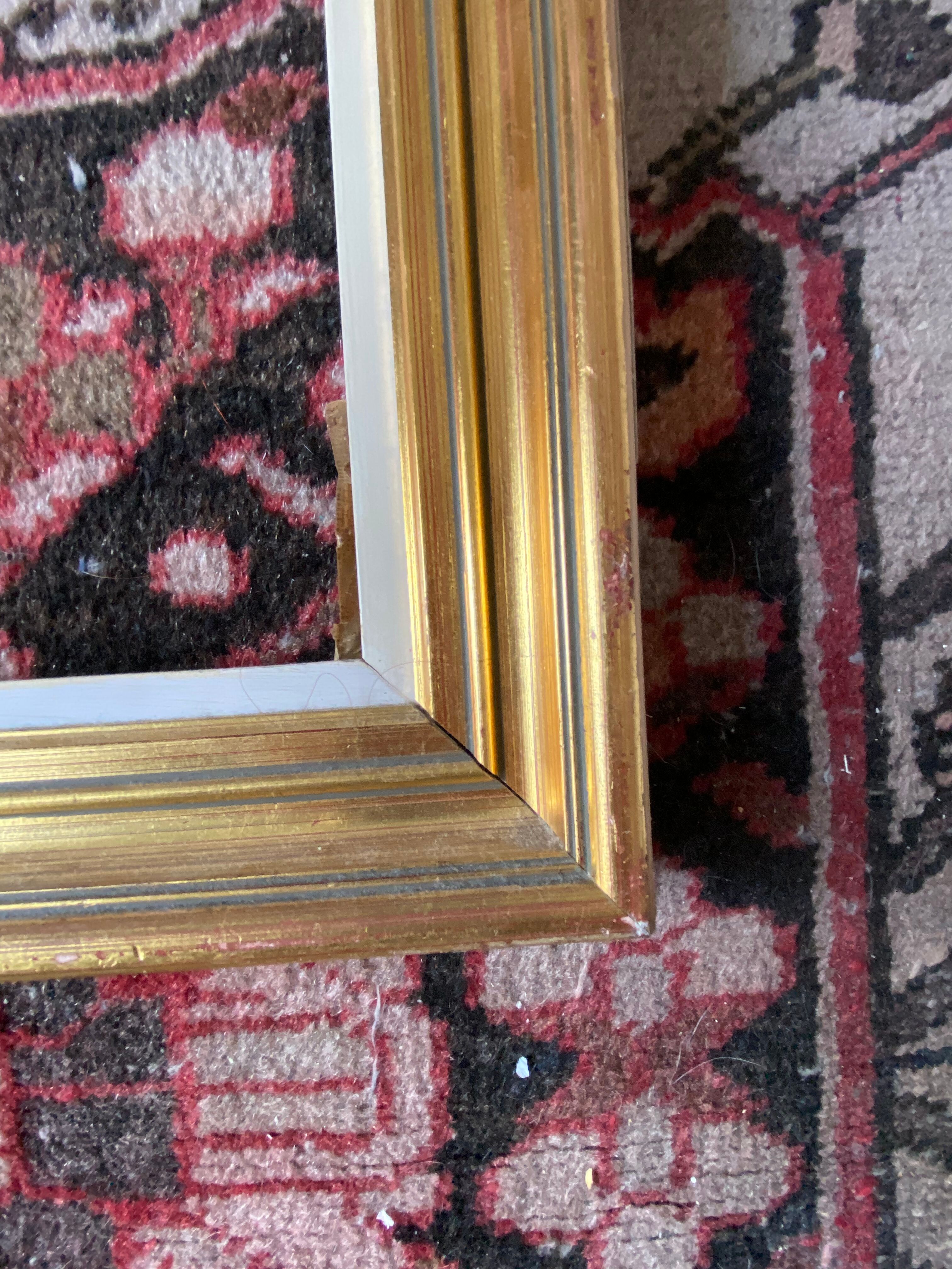Gilded wooden frame 60s.
