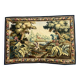 AUBUSSON tapestry, 20th century, "Verdure Oiseau" (Greenery with Bird)