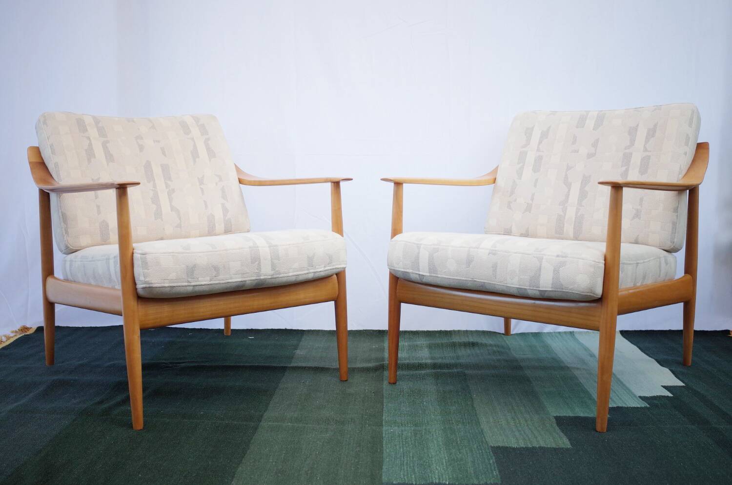 2 x Walter Knoll Antimott Sessel vintage