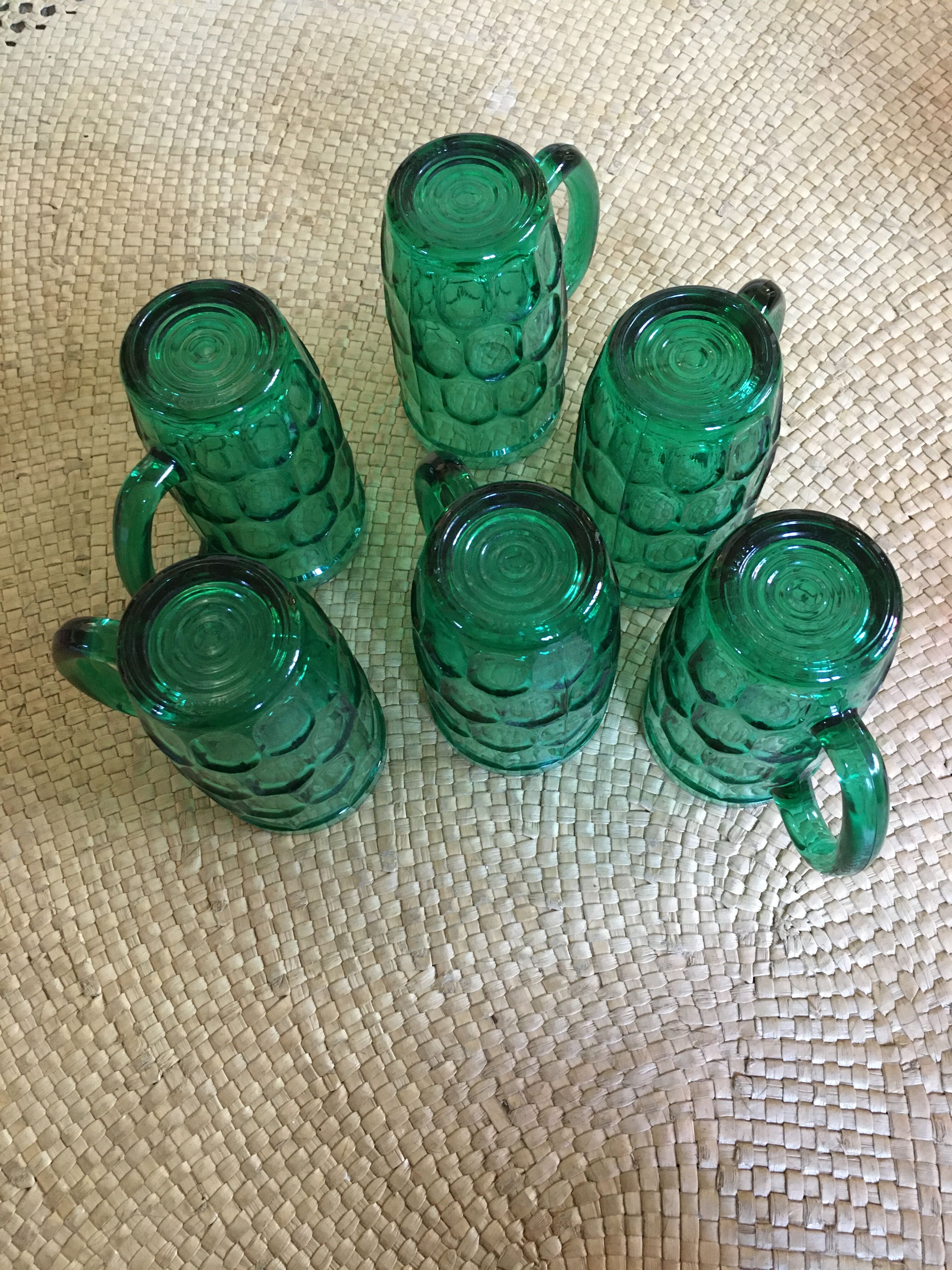 Series of 6 glasses