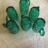 Series of 6 glasses