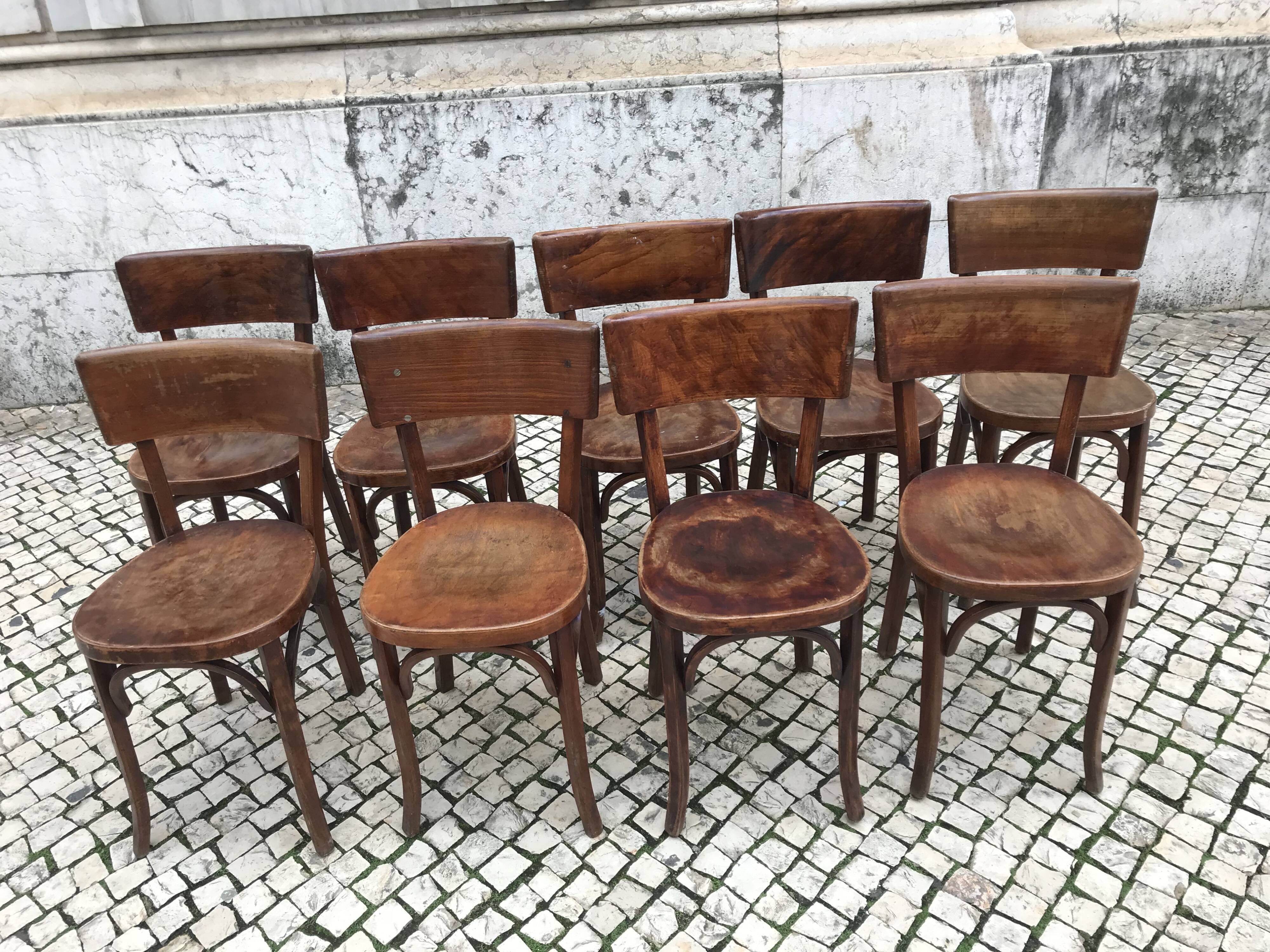 10 chairs bistro Baumann