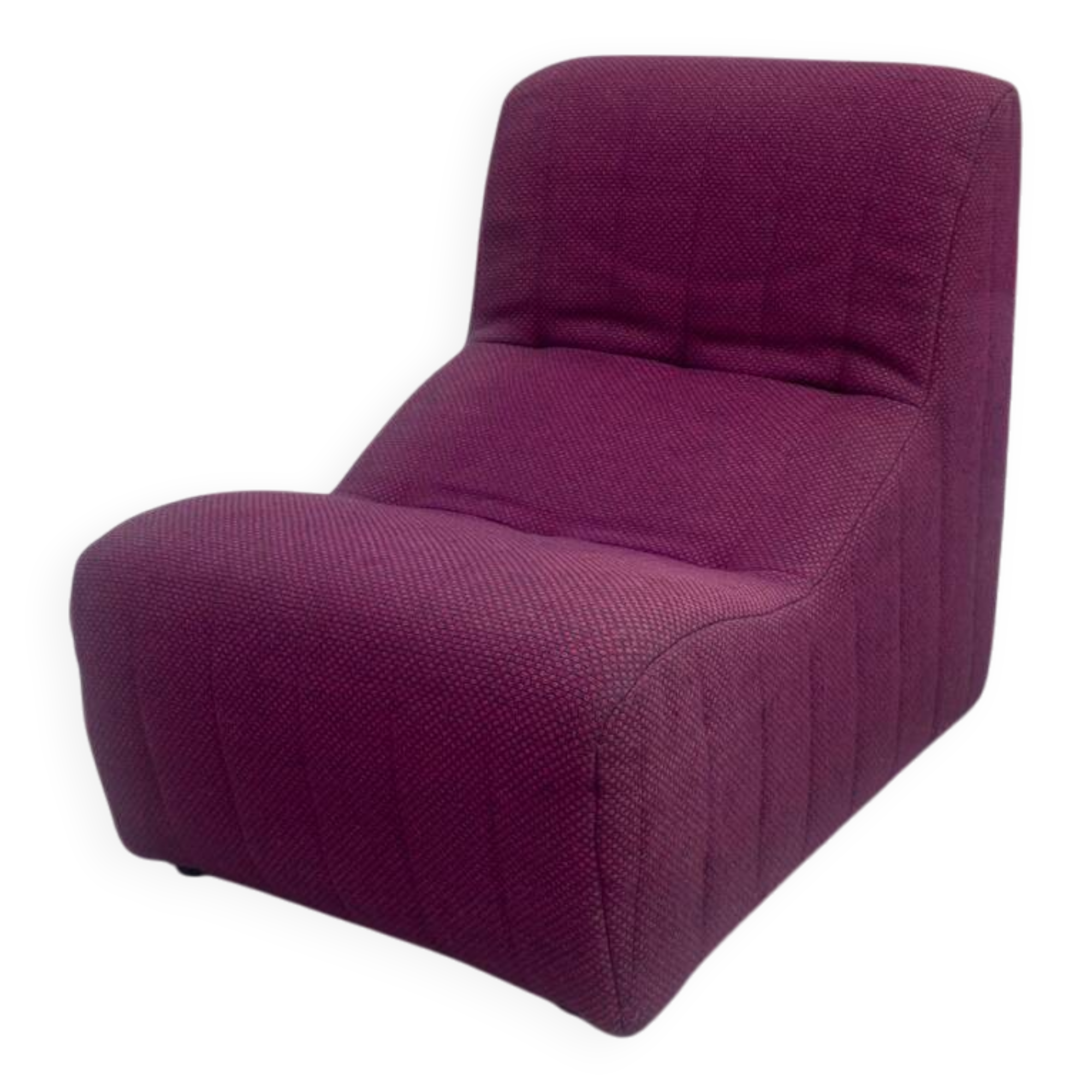 Fauteuil chauffeuse vintage 1970