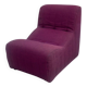 Fauteuil chauffeuse vintage 1970