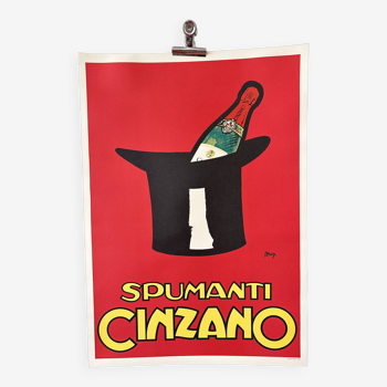 Affiche publicitaire cinzano