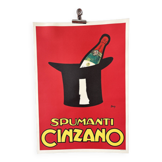 Cinzano advertising poster
