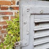 Provencal oak shutter