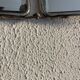 Vintage 1950 triptych mirror barber beveled crystal hairdresser - 25 x 59 cm
