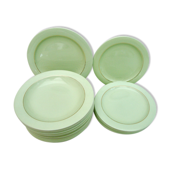 Service 18 salins plates