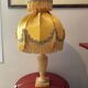 Vintage mustard table lamp