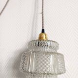 Vintage lamp and coloured wire