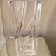 Magnificent rectangular crystal vase of daum years 1960 1970