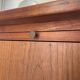 Scandinavian "boomerang" two-sided teak desk Midtjydsk Mobelfabrilk