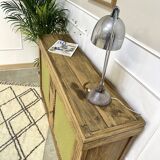 Country sideboard fabric doors