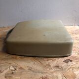 Old writing machine triumph tippa bakelite grey + vintage trunk