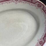 Dish pink iron earth st amand model morocco