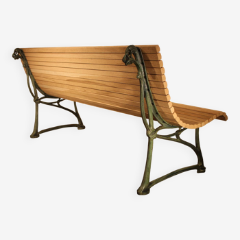 Art Nouveau bench by Hector Guimard
