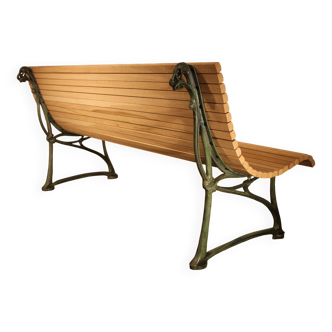 Art Nouveau bench by Hector Guimard