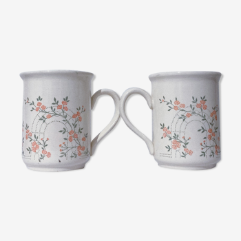 Mug style floral anglais