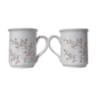 Mug style floral anglais