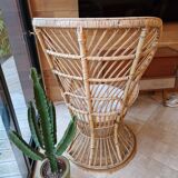 Gio Ponti wicker armchair