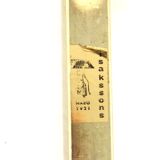 Teak and metal hook, Isakssons, Habo, 1960