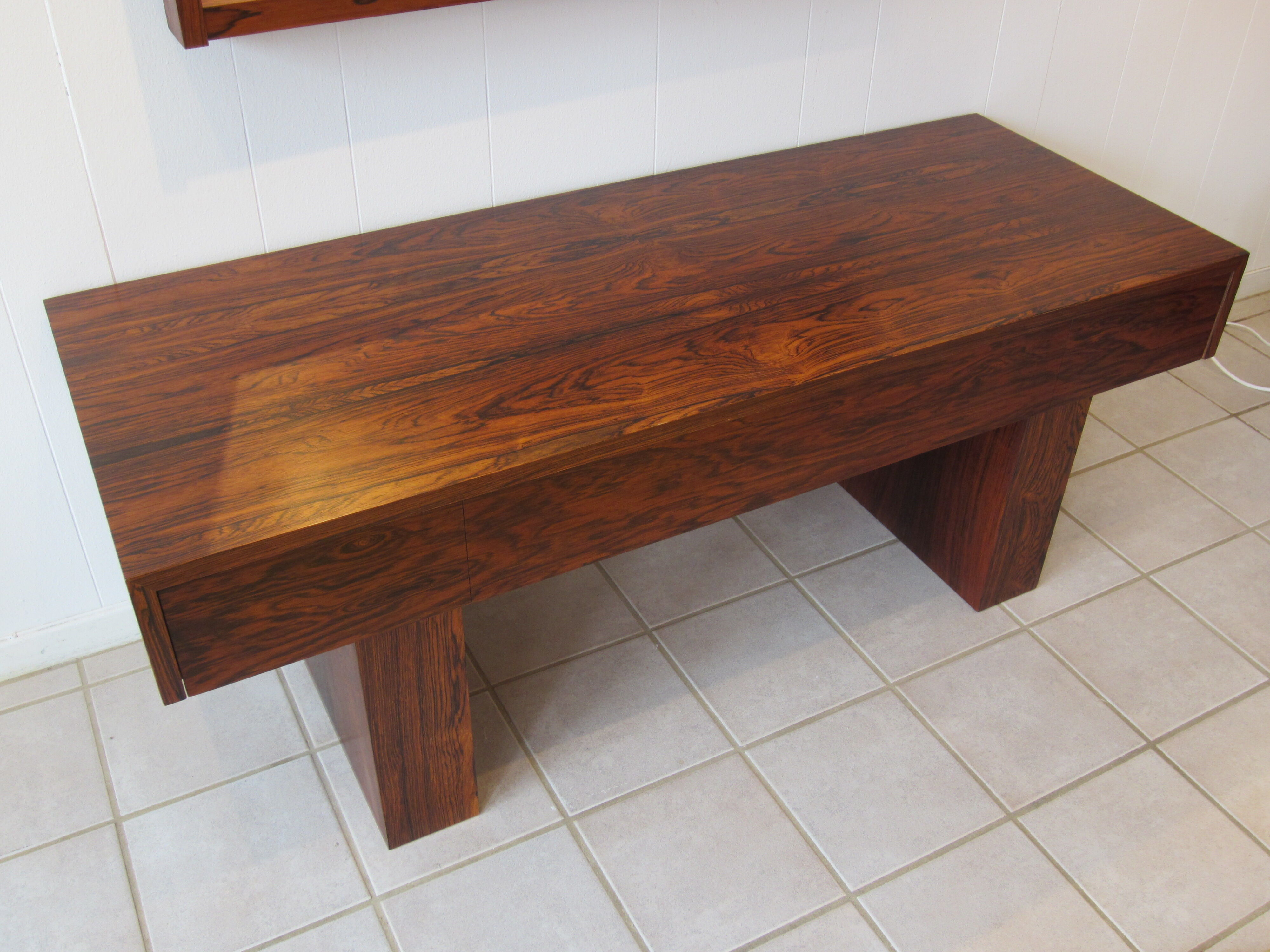 Scandinavian hall furniture, chest of drawers and mirror Ateljé Glas & Trä Hovmantorp