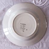 set of 8 hollow plates Primerose Ceranord