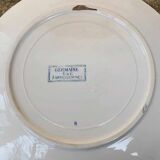 U&C Sarreguemines flat plate Germaine model