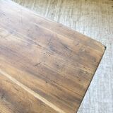 50s pine and oak farmhouse table 2.5m