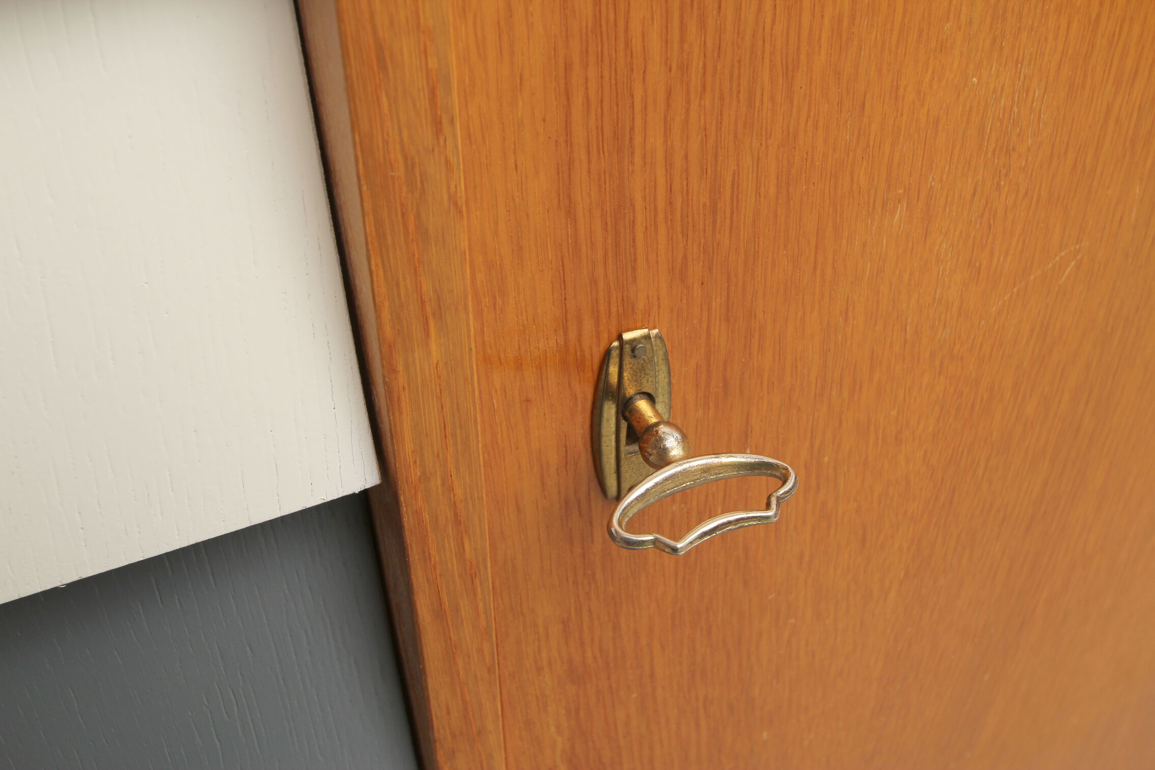 1950s commode in oak