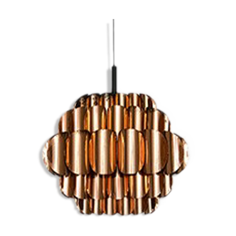 Suspension en cuivre par Thorsten Orrling pour Temde Mid Century Modern 50s 60s 70s