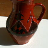 Pitcher of ethnic style
