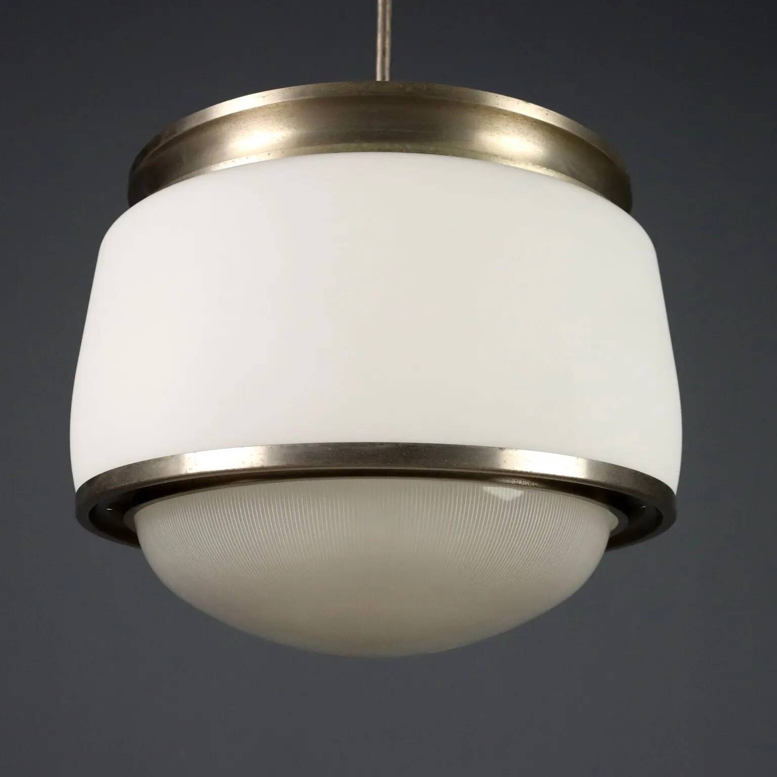 Lustre Artemide Kappa vintage design Sergio Mazza Italy 1960s