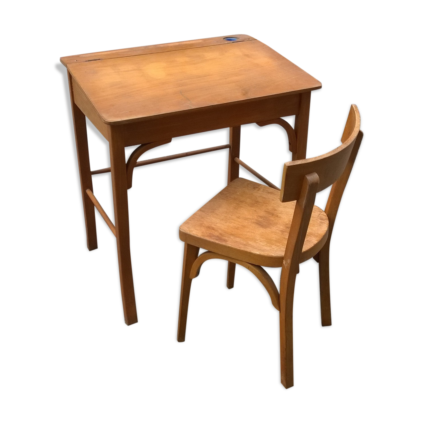 Desk and chairs baumann