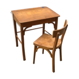 Desk and chairs baumann