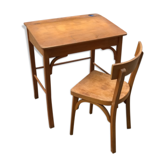 Desk and chairs baumann