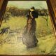 Reproduction The Walk in Naples Park (on canvas) by Giovanni Boldini