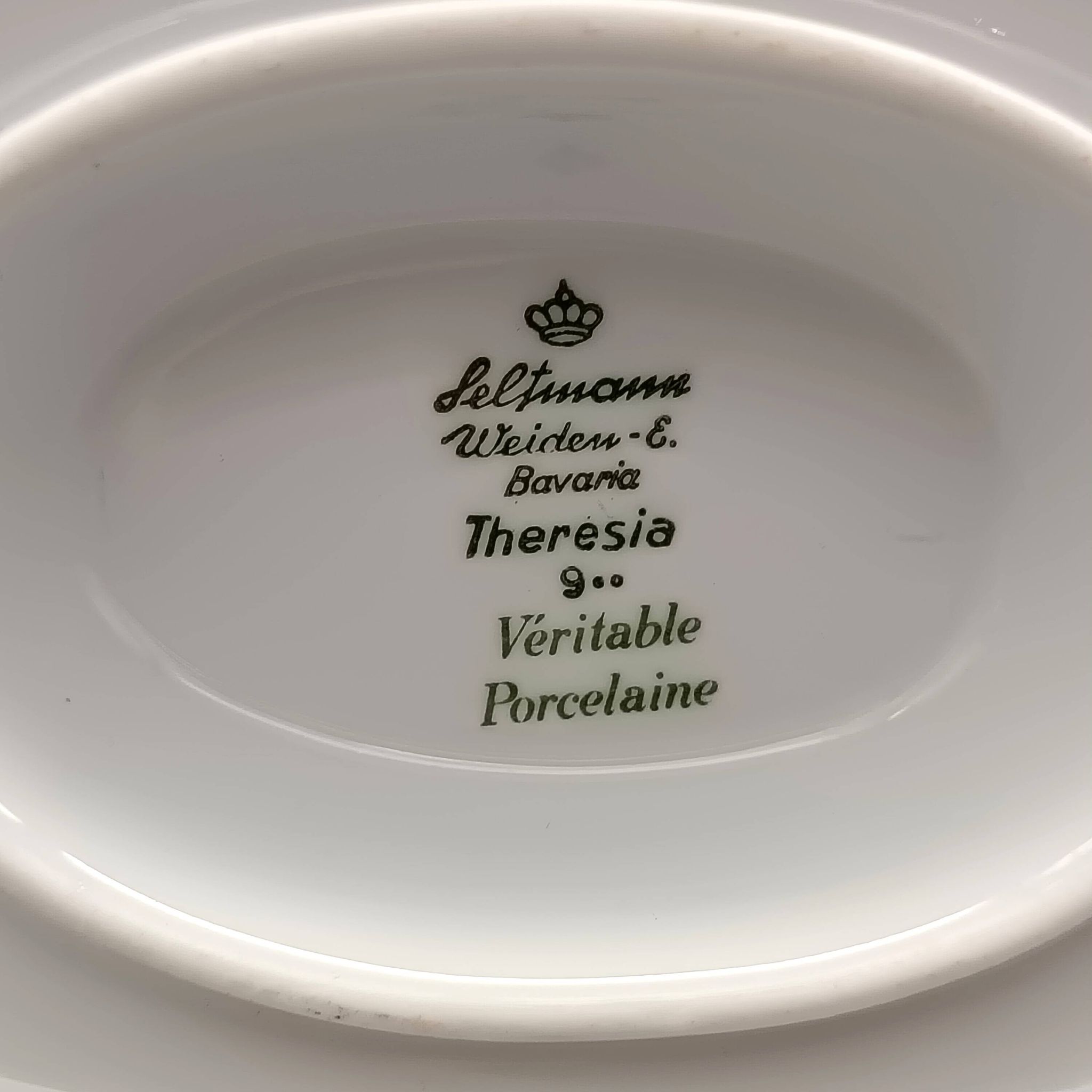 Vintage Theresia Porcelain Gravy Boat Seltmann Weiden Bavaria