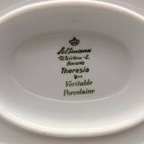 Saucière en porcelaine motif Theresia Seltmann Weiden Bavaria