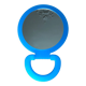 Mirror to pose vintage turquoise blue