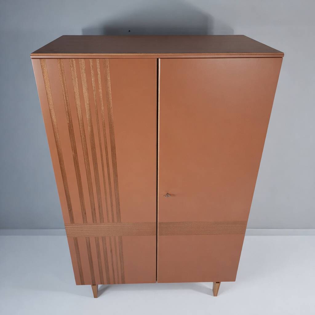 Vintage wardrobe in ash by Francisek Mezulanik, 1970s.